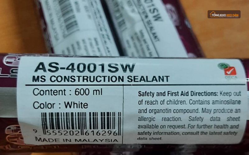 Chất trám khe đàn hồi gốc MS