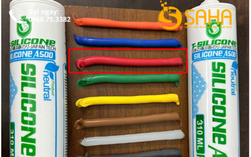Địa chỉ cung cấp keo silicone màu đỏ chính hãng