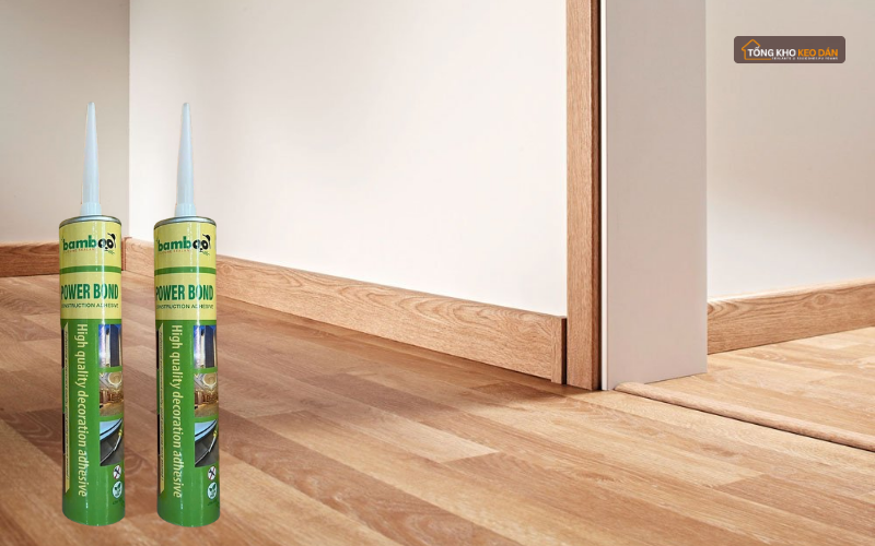 Keo Bamboo Power Bond dán phào chân tường