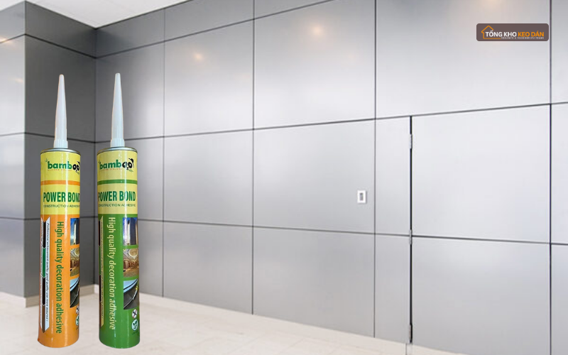 Keo Bamboo Power Bond dán tấm ốp Alu