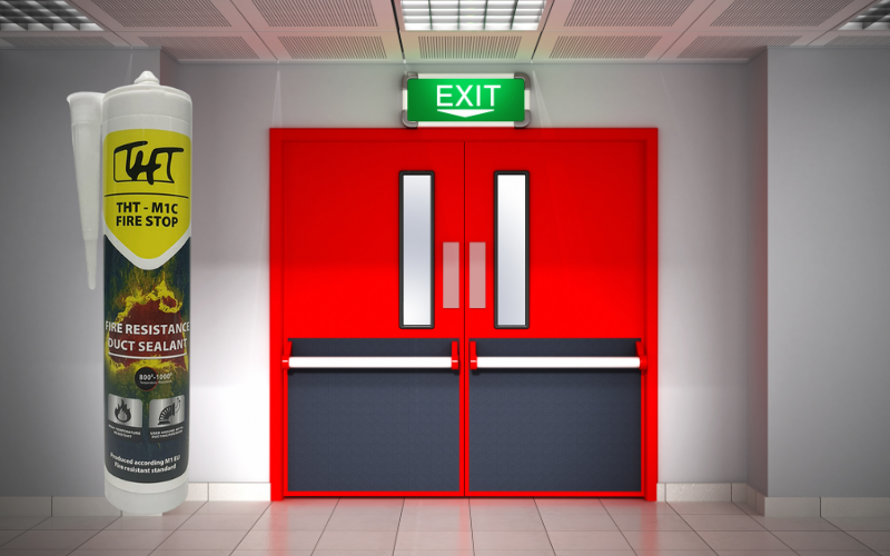 Ứng dụng Selsil THT M1C Fire Stop