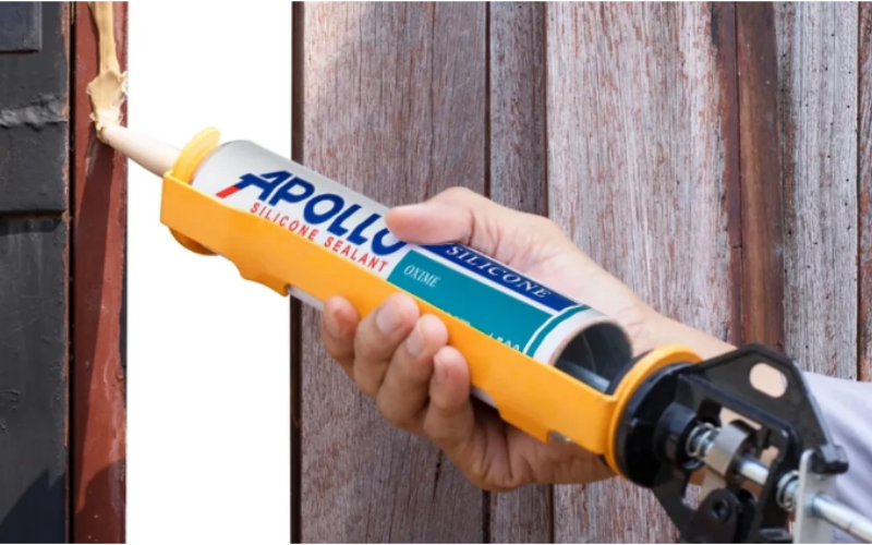 keo silicone màu vàng