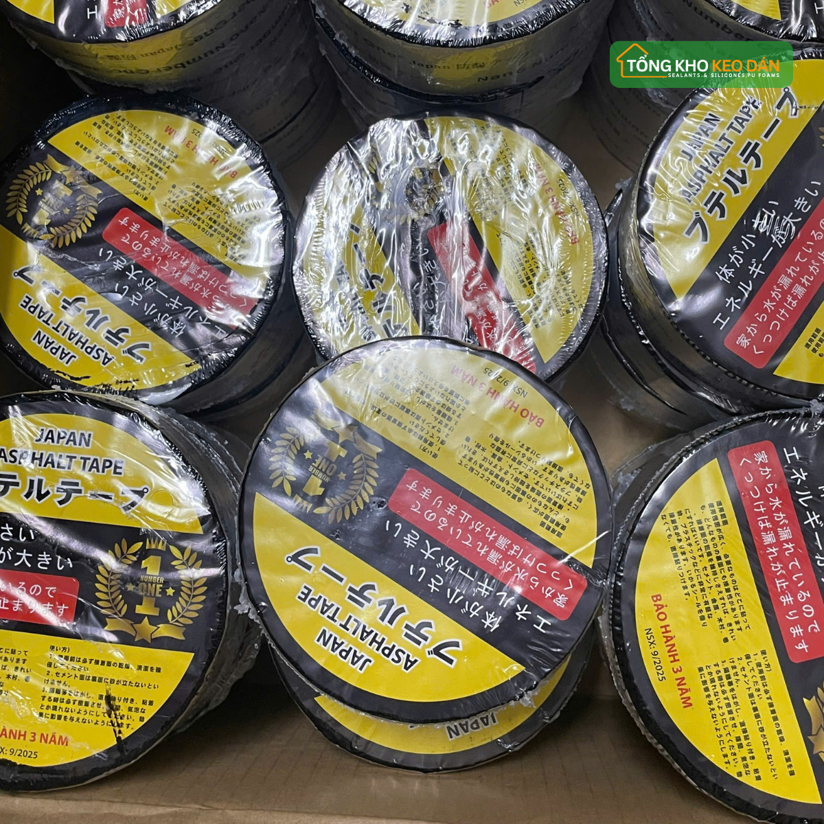 Băng keo chống thấm nhựa đường Nano Number One (4)