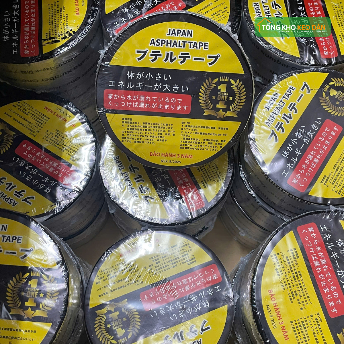 Băng keo chống thấm nhựa đường Nano Number One (5)