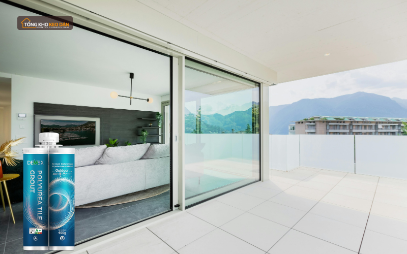 Keo chà ron chống thấm ngoài trời loại nào tốt