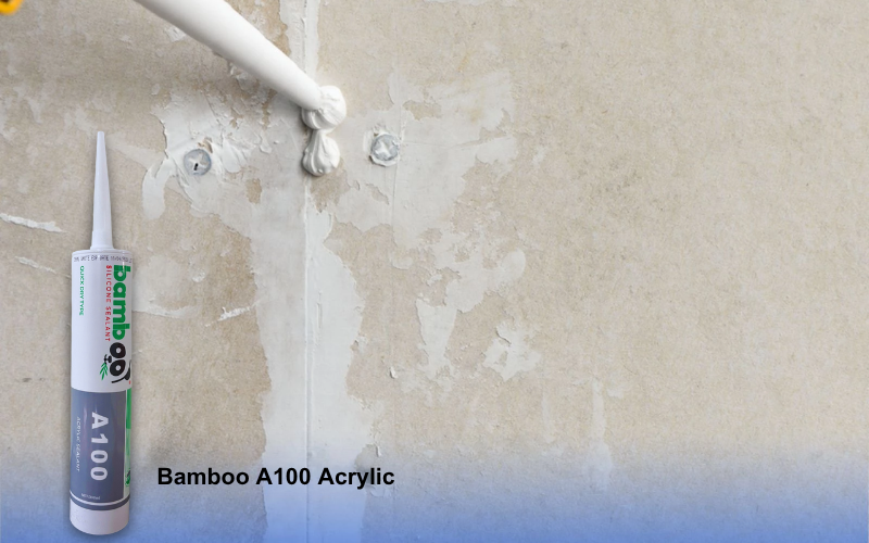 Keo trám khe acrylic có thể sơn