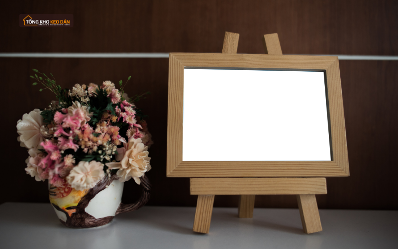 Ứng dụng keo nến làm khung ảnh handmade Ứng dụng keo nến làm khung ảnh handmade