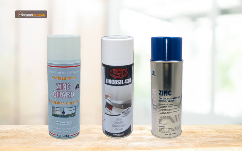 sơn mạ kẽm lạnh màu nhúng nóng