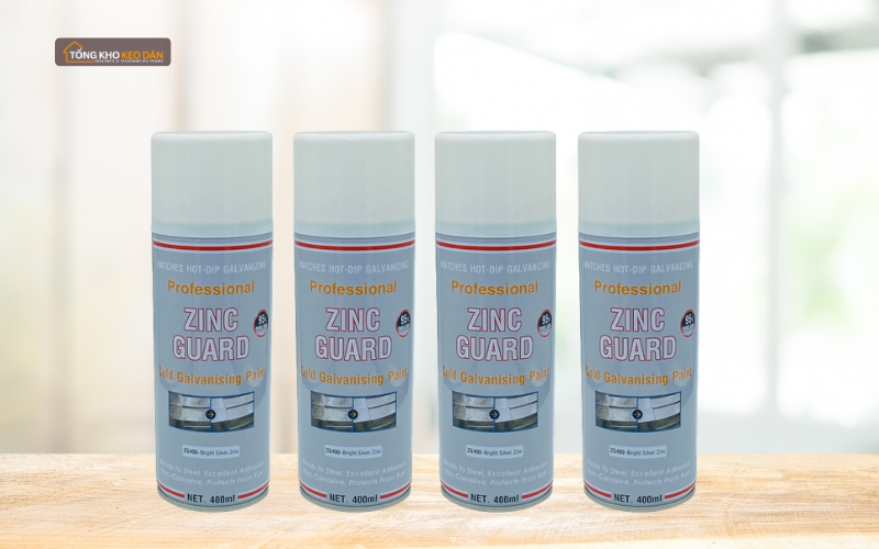 sơn mạ kẽm lạnh màu nhúng nóng ZG400