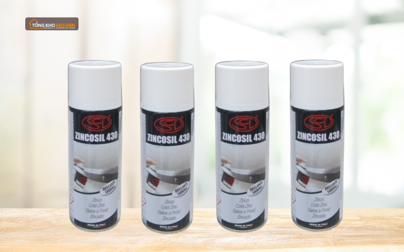 sơn mạ kẽm lạnh màu nhúng nóng Zincosil 430