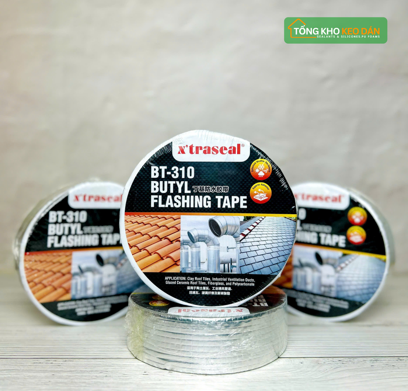 Băng keo chống dột Butyl X’traseal BT 310 5cm x 10m  (1)