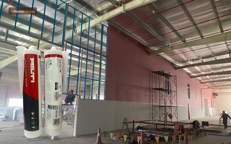 Cung cấp keo chống cháy lan hilti tại hà nội