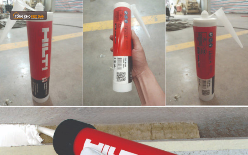 Hướng dẫn thi công keo chống cháy lan Hilti CP 606