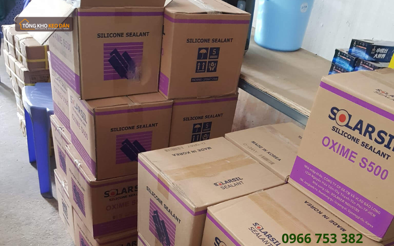 Keo Solarsil cung cấp keo Solarsil S500 nhập khẩu