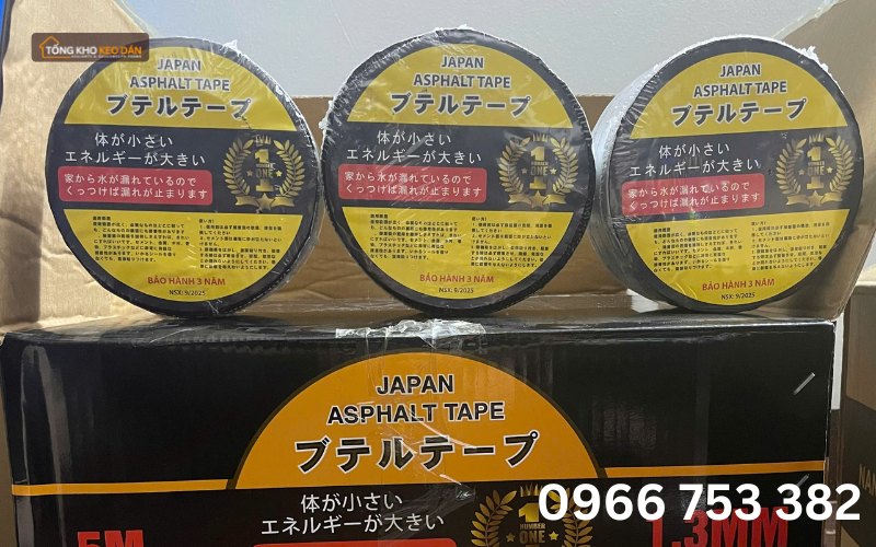 Sỉ băng keo chống thấm nhựa đường