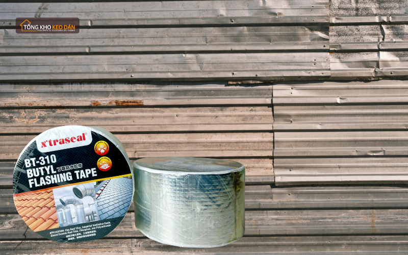 Ứng dụng băng keo chống dột Butyl X’traseal BT 310 