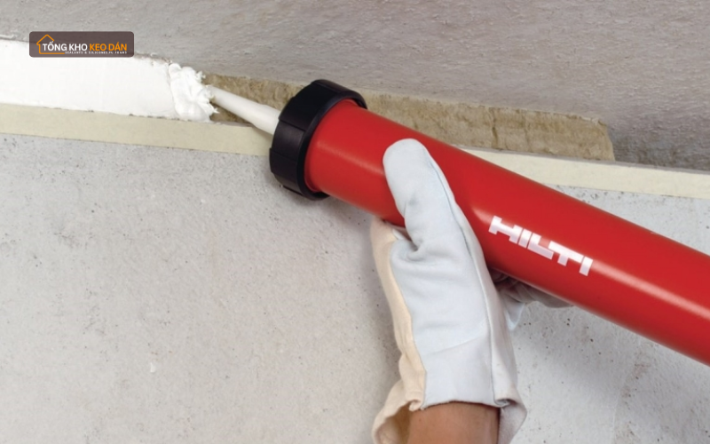 Ứng dụng keo chống cháy Hilti Firestop CP 606 (1)