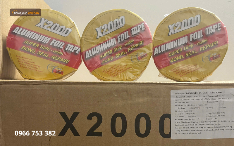 băng keo chống thấm X2000 tại Hà Nội