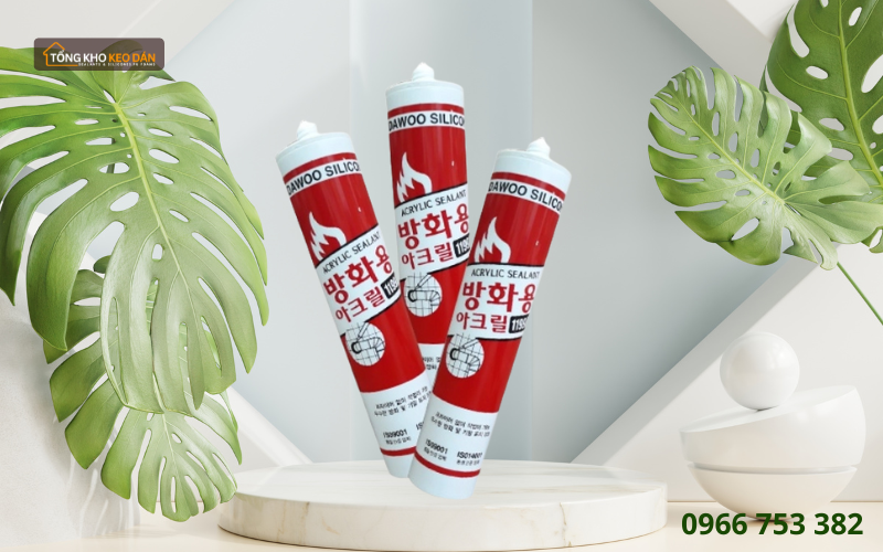 phân phối keo dawoo silicone hàn quốc