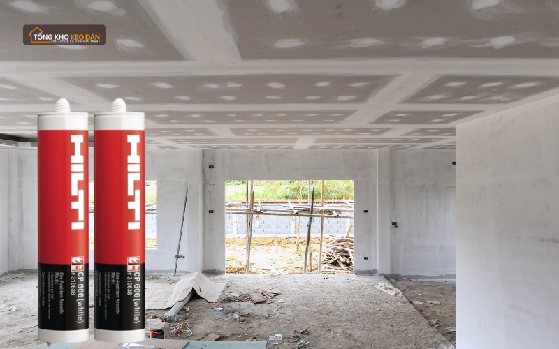 ưu điểm của keo chống cháy lan Hilti