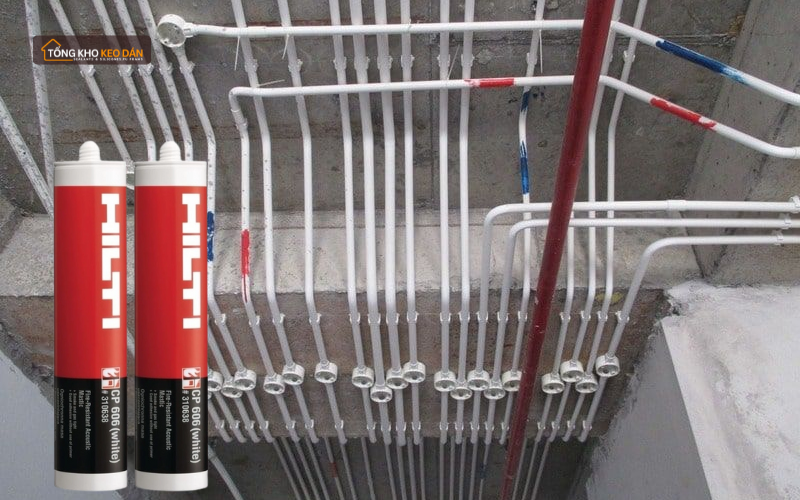 ưu điểm keo chống cháy lan Hilti CP606
