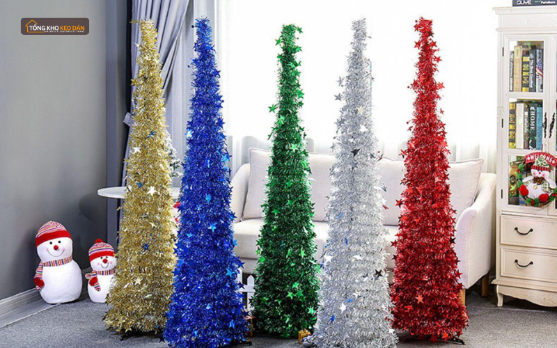 keo nến dán cây thông