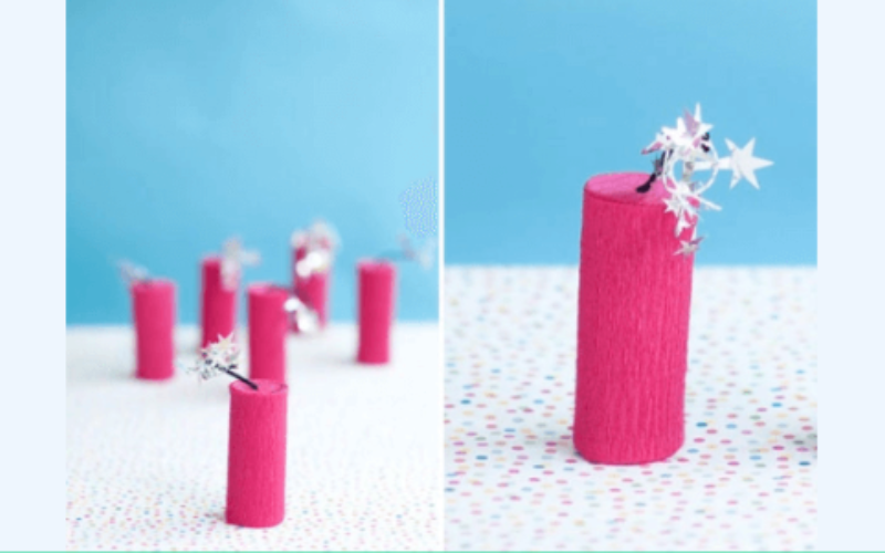 Cách làm pháo giấy trang trí ngày tết