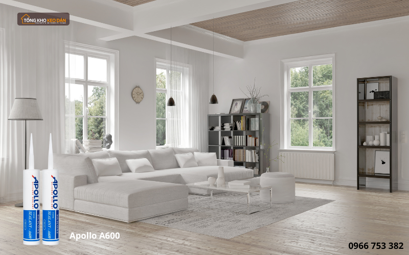giá keo silicone Apollo A600 năm 2025