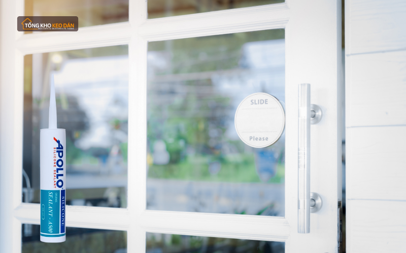keo Apollo A500 cho nhôm kính