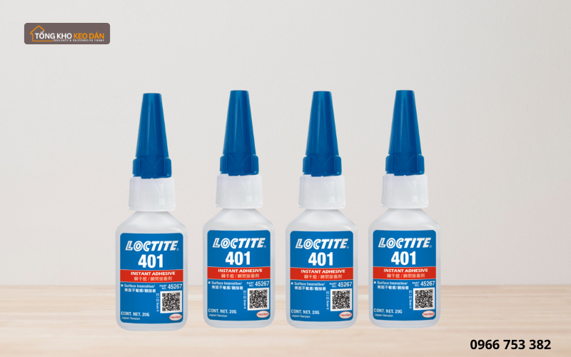 keo Loctite 401 đa vật liệu