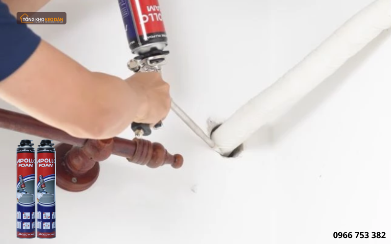 keo bọt nở PU Foam Apollo