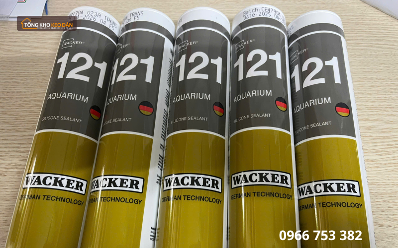 keo dán bể cá Waker 121 tại HCM