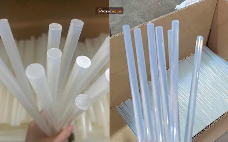 keo nến nhỏ và keo nến nến lớn