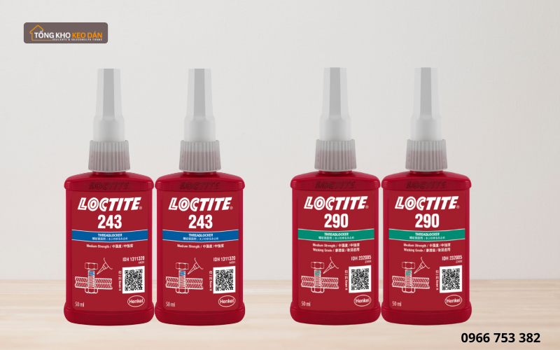 loại keo khóa ren Loctite loại keo khóa ren Loctite