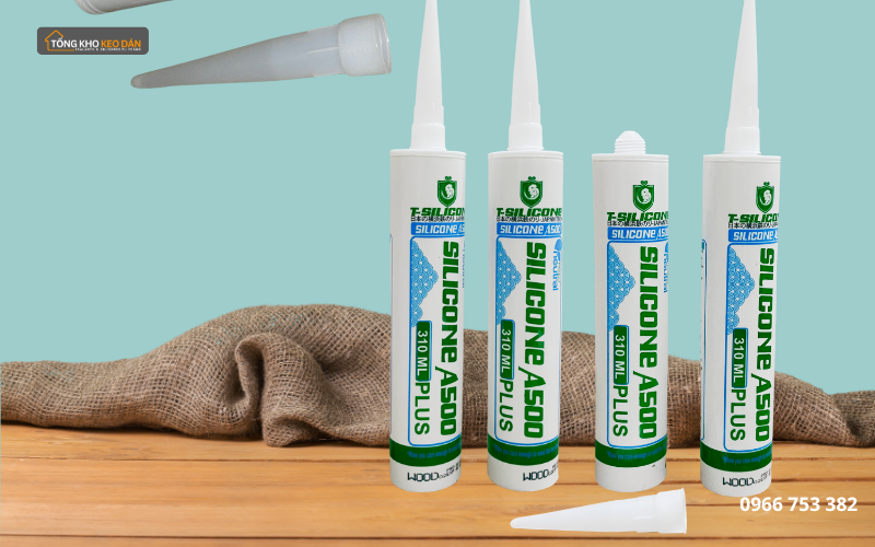 phân phối keo silicone màu xanh dương
