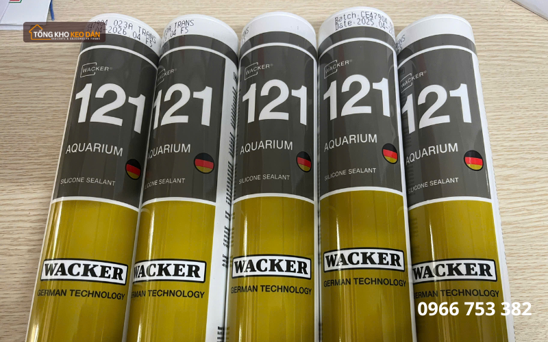 sỉ lẻ keo Wacker 121 dán bể cá