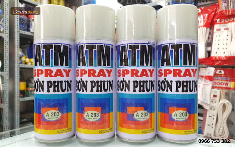 Giá sơn xịt ATM mới nhất