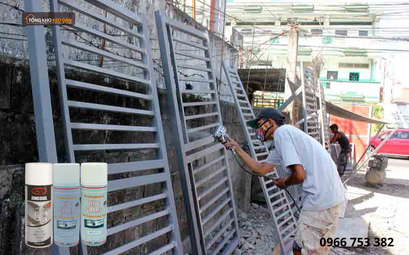Kỹ thuật sơn mạ kẽm chống ăn mòn