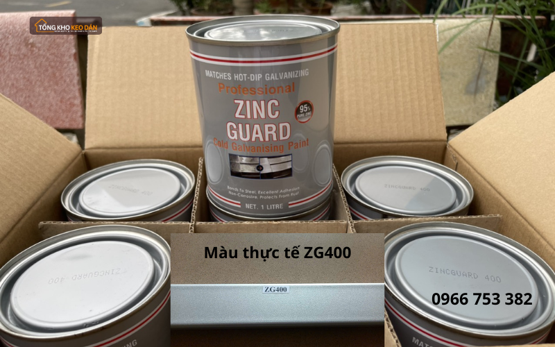 Sơn mạ kẽm sáng ZG400