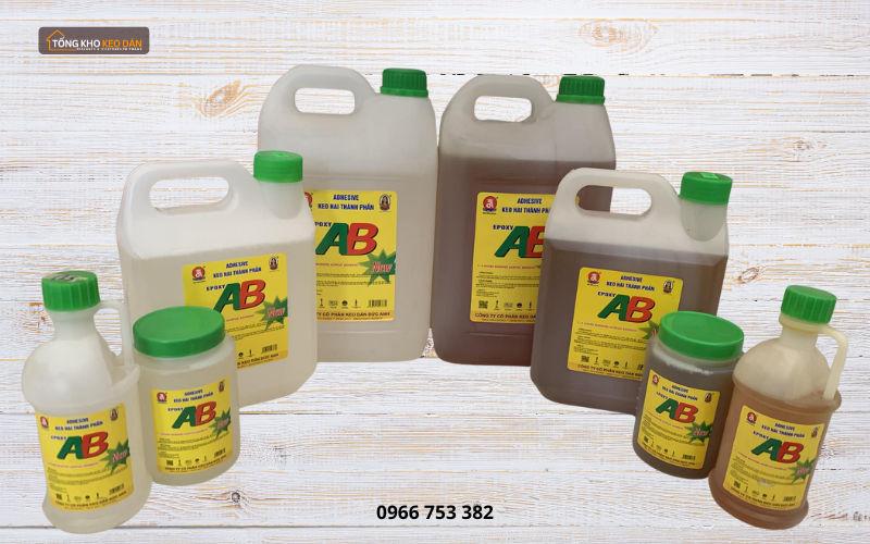 hướng dẫn sử dụng keo AB 2 thành phần