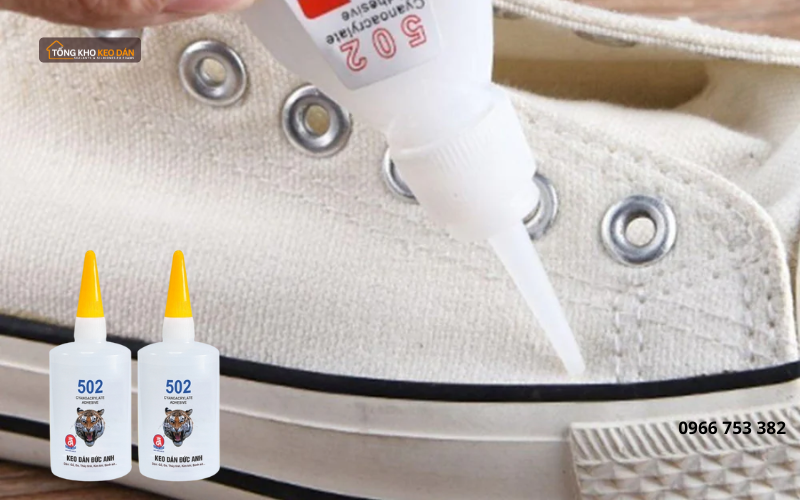 keo 502 có dán được giày không