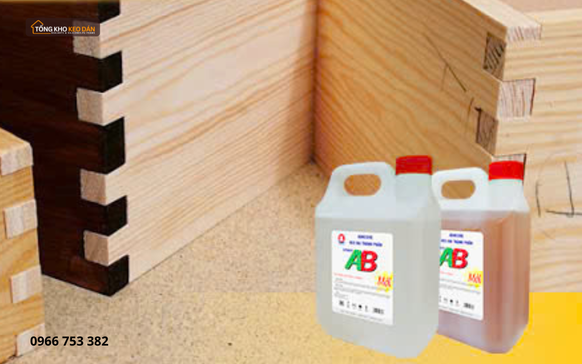 keo AB dán gỗ có bền không