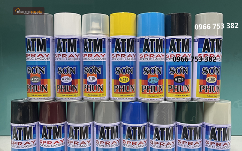 sơn xịt ATM chính hãng tại TPHCM