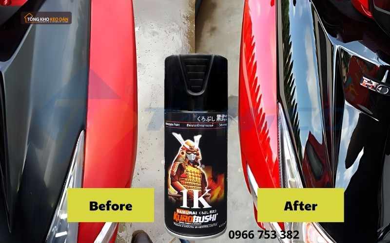 sơn xịt kim loại