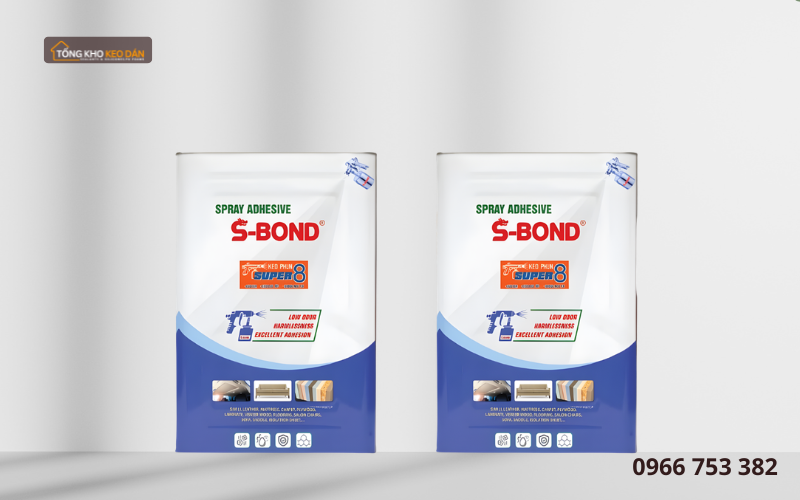Keo phun nội thất S bond Super 8