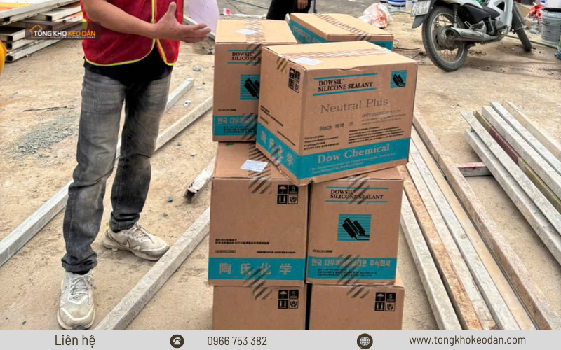 Saha chuyên cung cấp keo silicone cho các dự án Saha chuyên cung cấp keo silicone cho các dự án