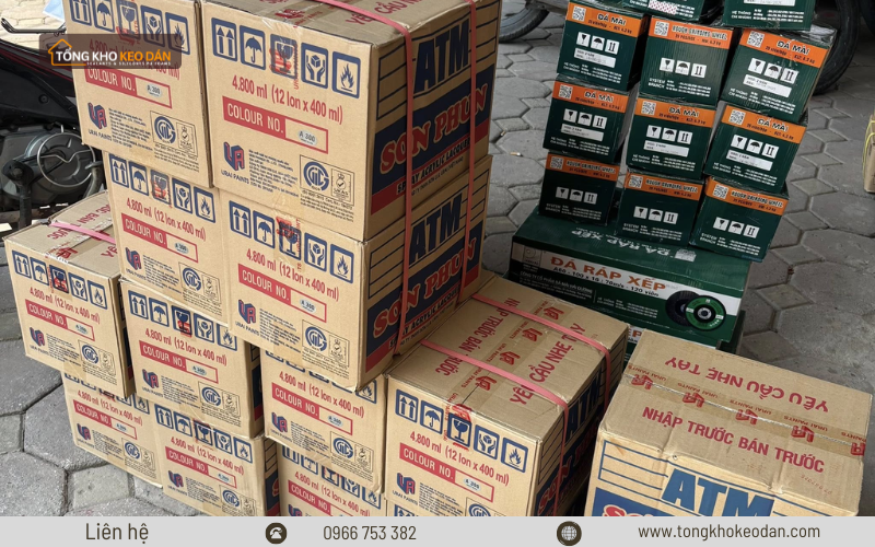 Saha giao hàng sơn xịt ATM toàn quốc (3) Saha giao hàng sơn xịt ATM toàn quốc (3)