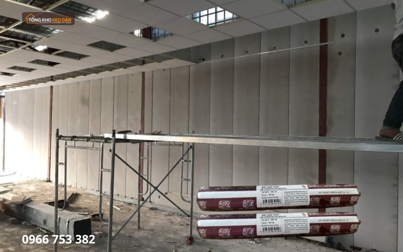 Thi công keo MS Sealant cho ALC (1)