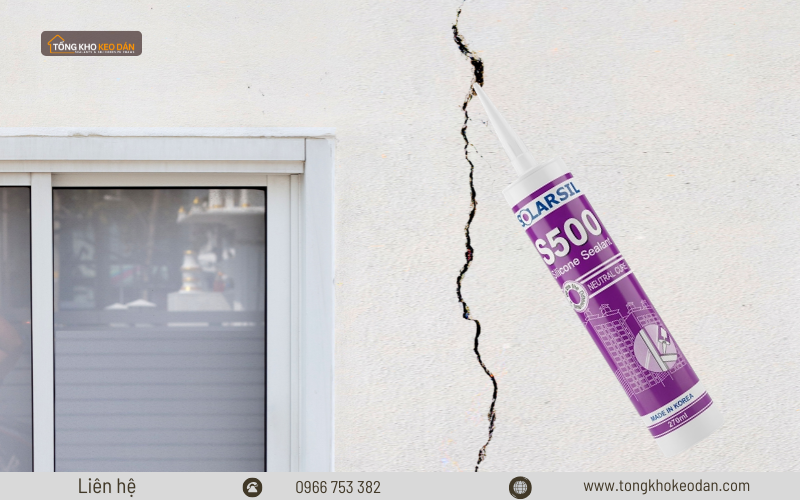 cách xử lý vết nứt tường hiệu quả