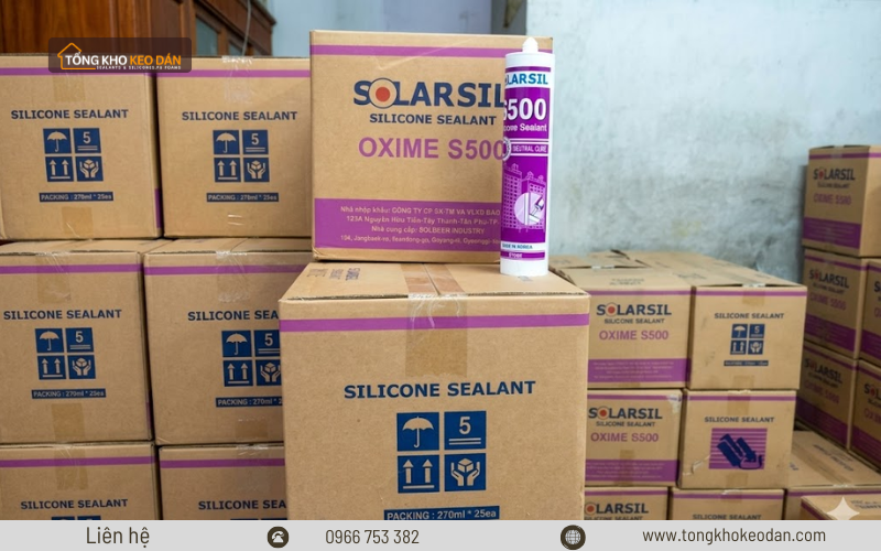 địa chỉ bán keo Solarsil S500 Hà Nội